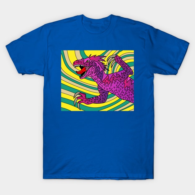 ColorfulDinosaur KidsDinos T-Shirt by flofin